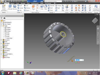 Starting a Model for the Wheels.