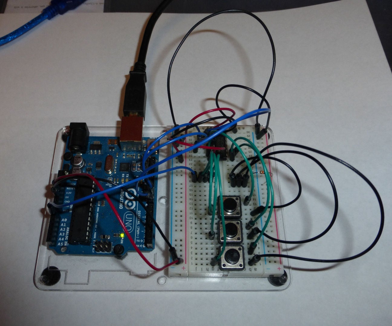 Driving Dozens of Buttons : 4 Steps - Instructables