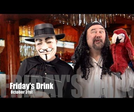 Make a Guy Fawkes Martini for Halloween