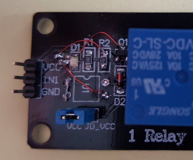 Relay Module Input Modified