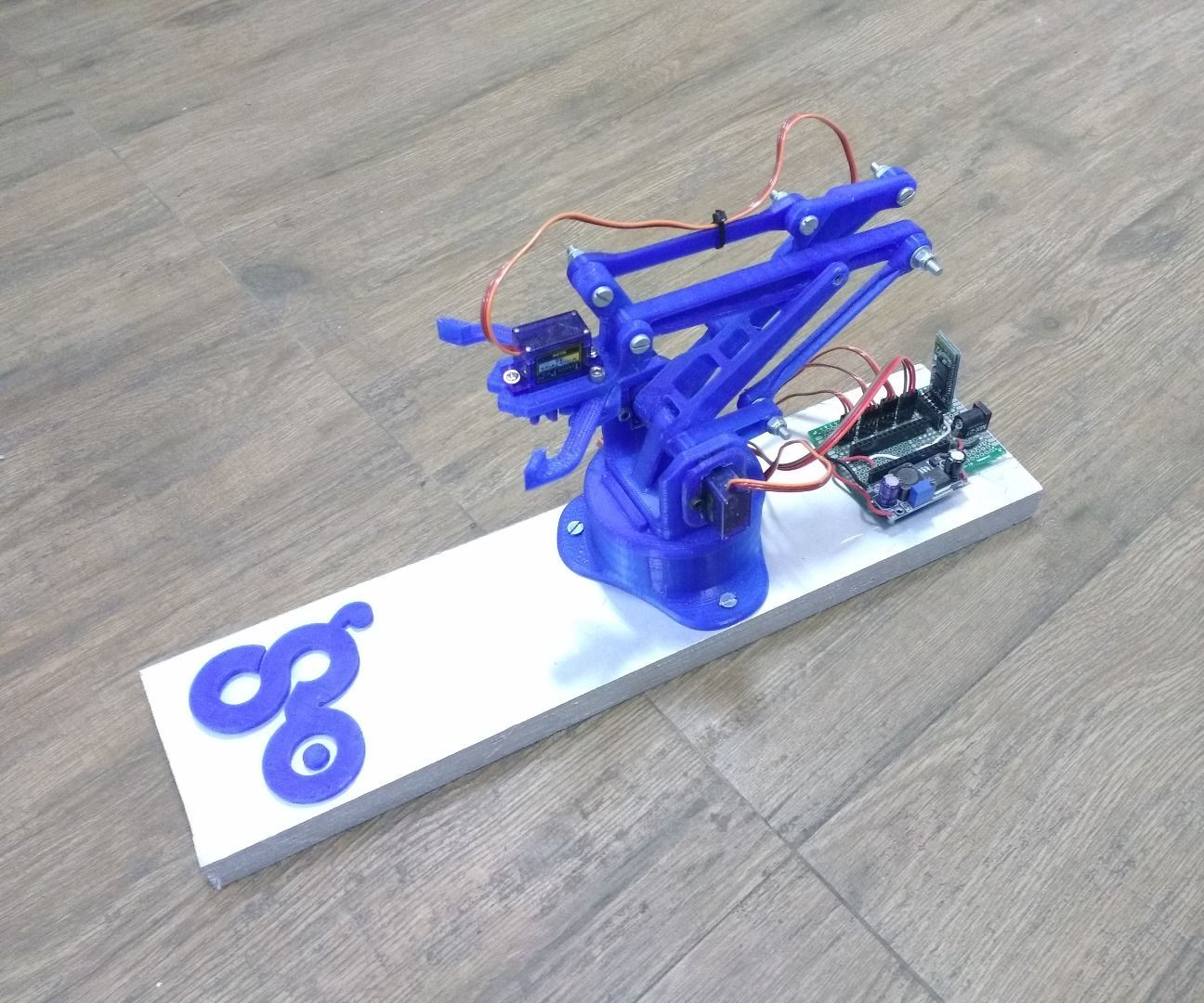 Gesture Controlled Robotic Arm