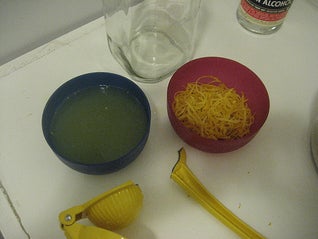 Prepare the Lemon Zest