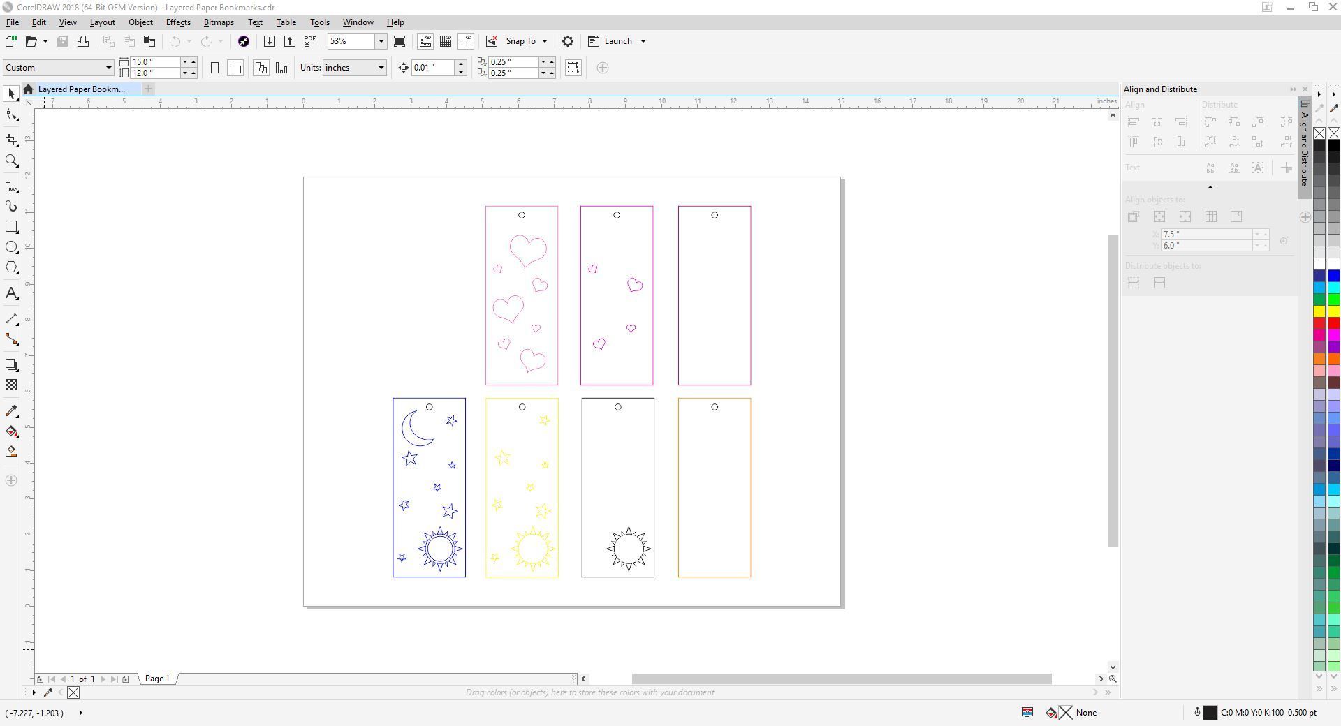 Laser Cut Paper Bookmarks 4 Steps Instructables