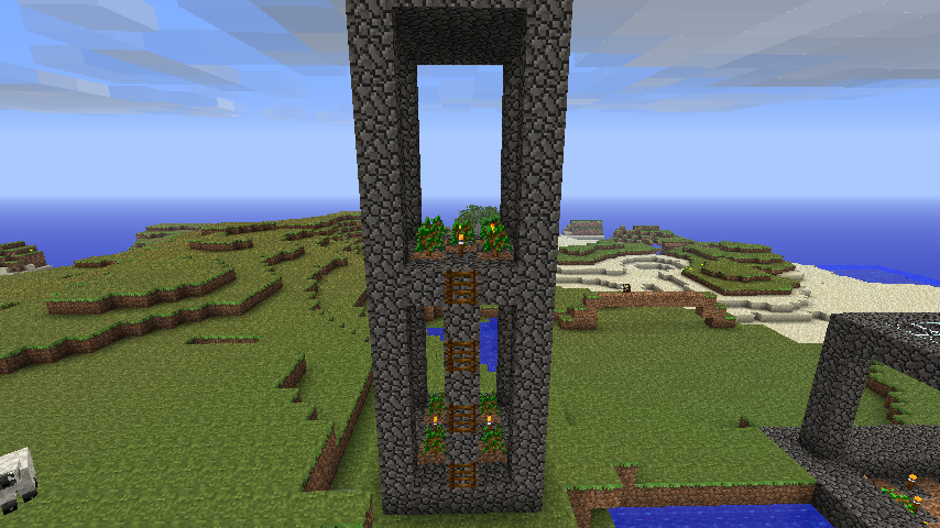 Mine Craft Tree Farm