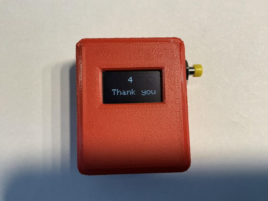 Small Handheld Counter with Arduino ESP32C3 Super Mini