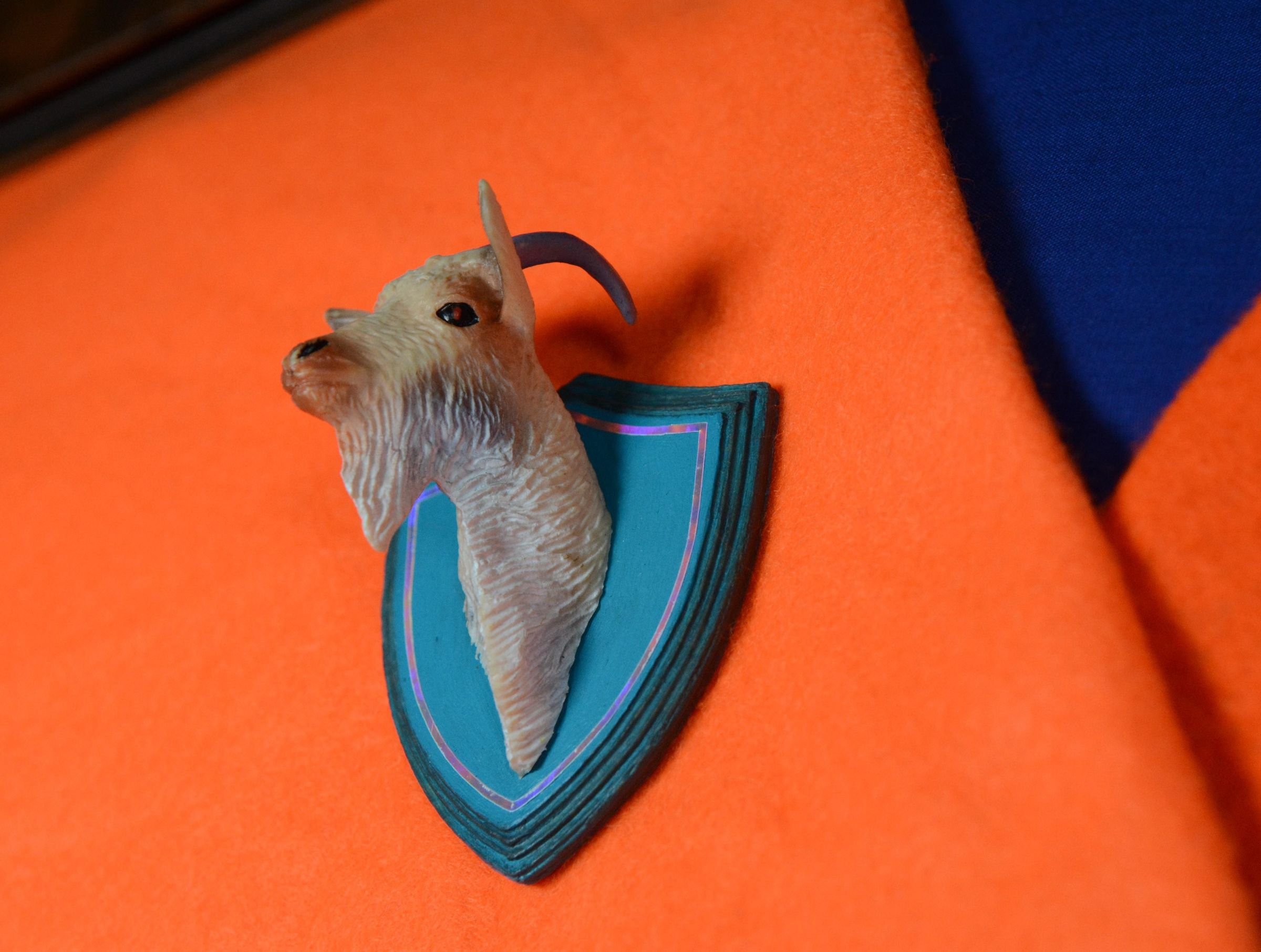 Miniature Animal Head Mounts Faux Taxidermy Brooches 6 Steps (with