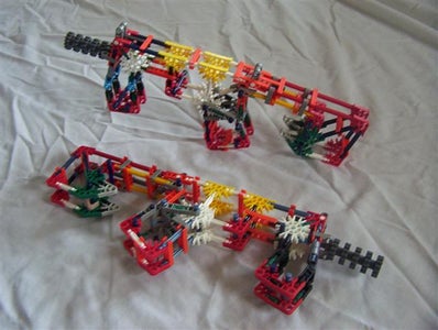 K'NEX Halo 3 Dual SMGs and Battle Rifle