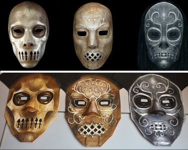 How to Contruct and Paint a Death Eater Mask