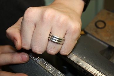 Lead free solder ring