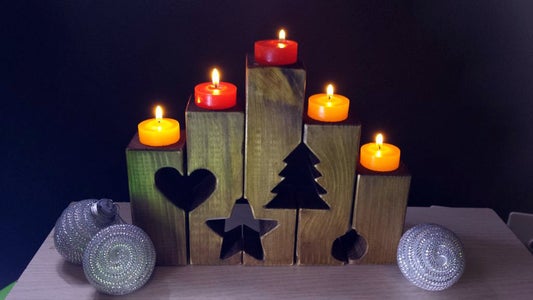 Tea Light Holders for Christmas