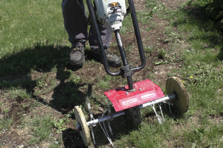 Homemade dethatcher for push mower hotsell