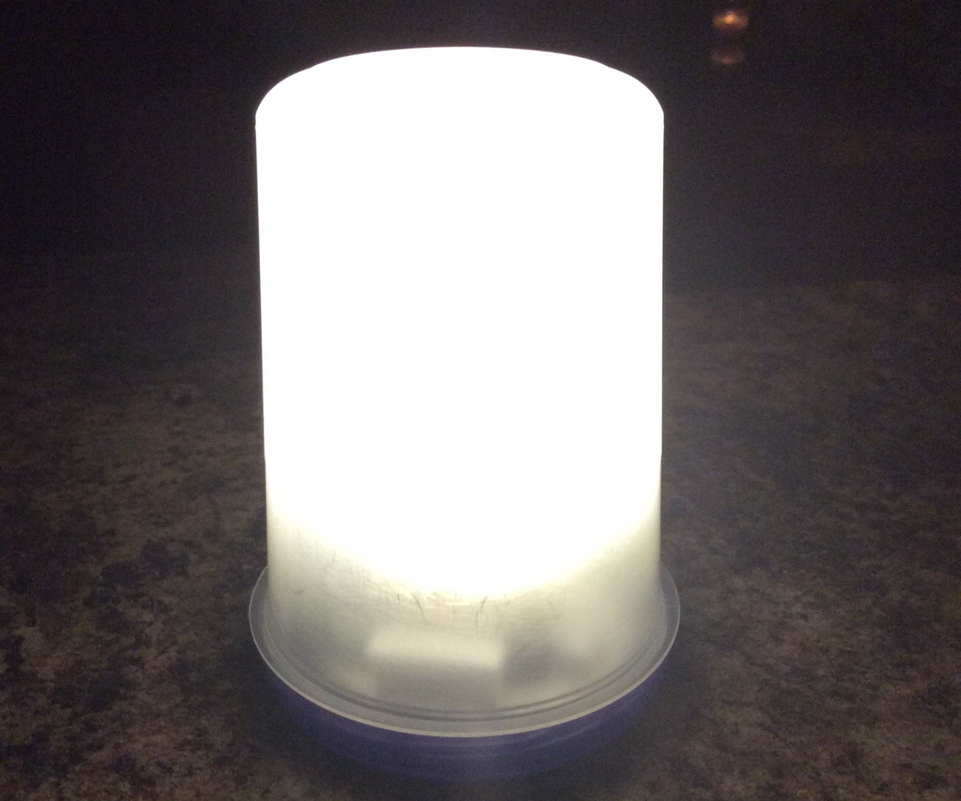 1W LED Lantern Using 2 AA Batteries