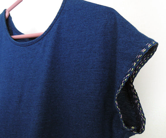 makeover dress with free-minded stitches 