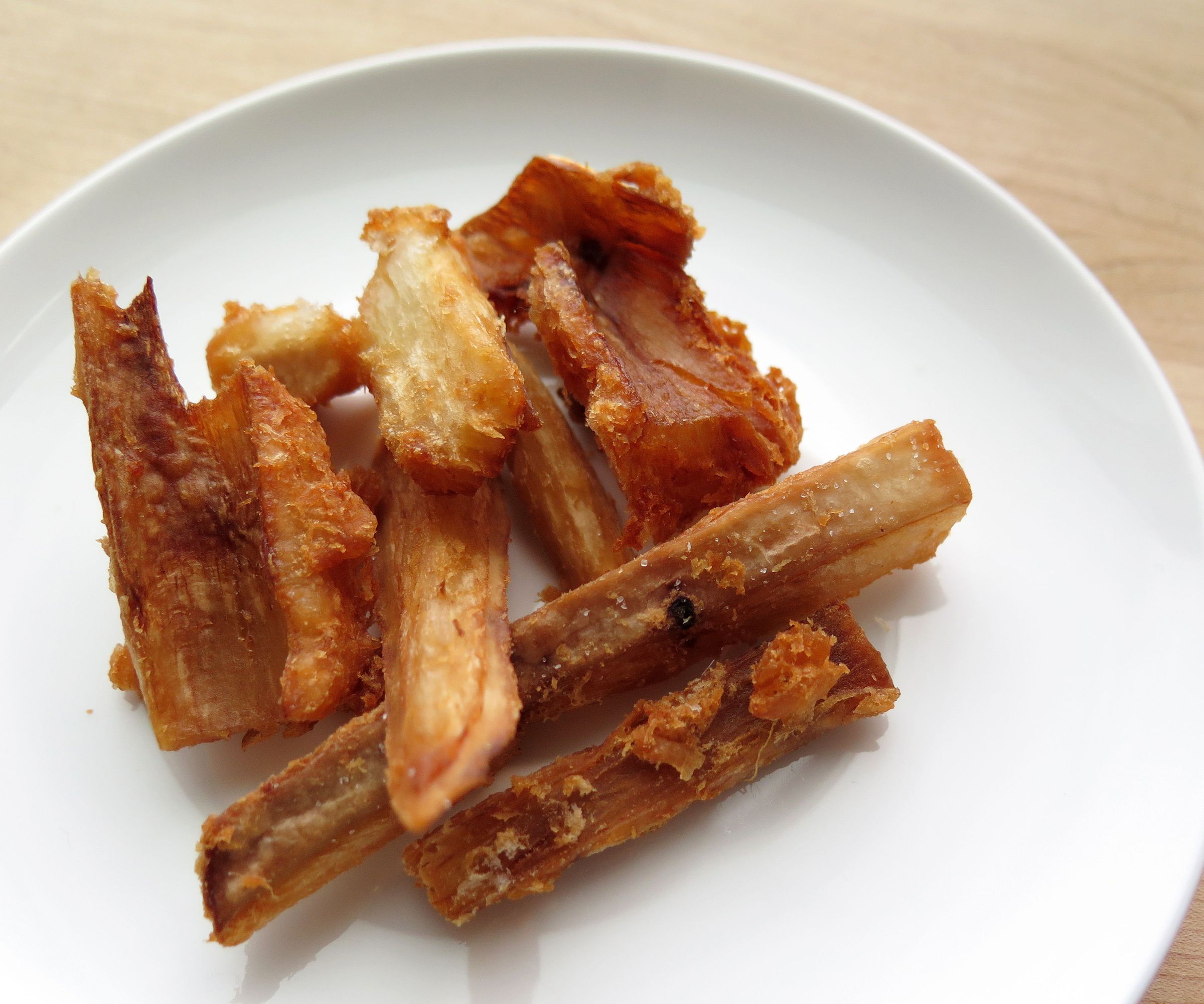 Yuca Fries Made With Lard