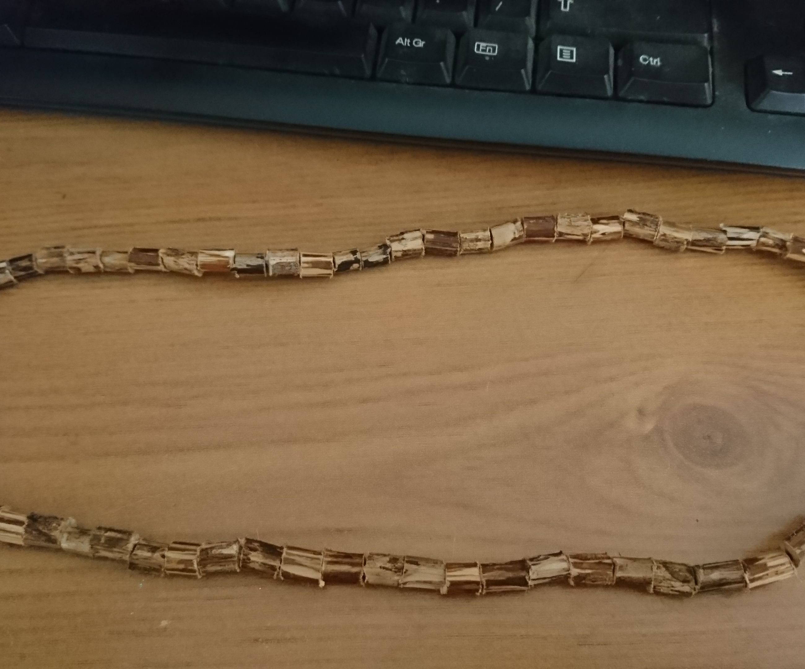 How to Make a Necklace From a Stick 