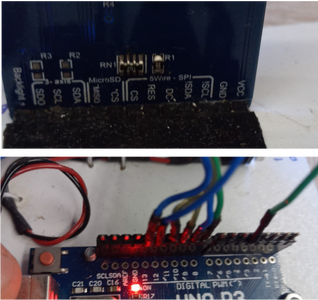 ST7735 1.8" TFT LCD Wiring