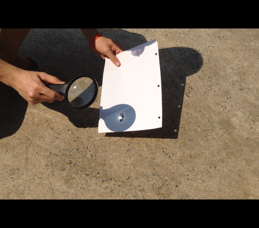 How to Start a Fire With a Magnifying Glass.