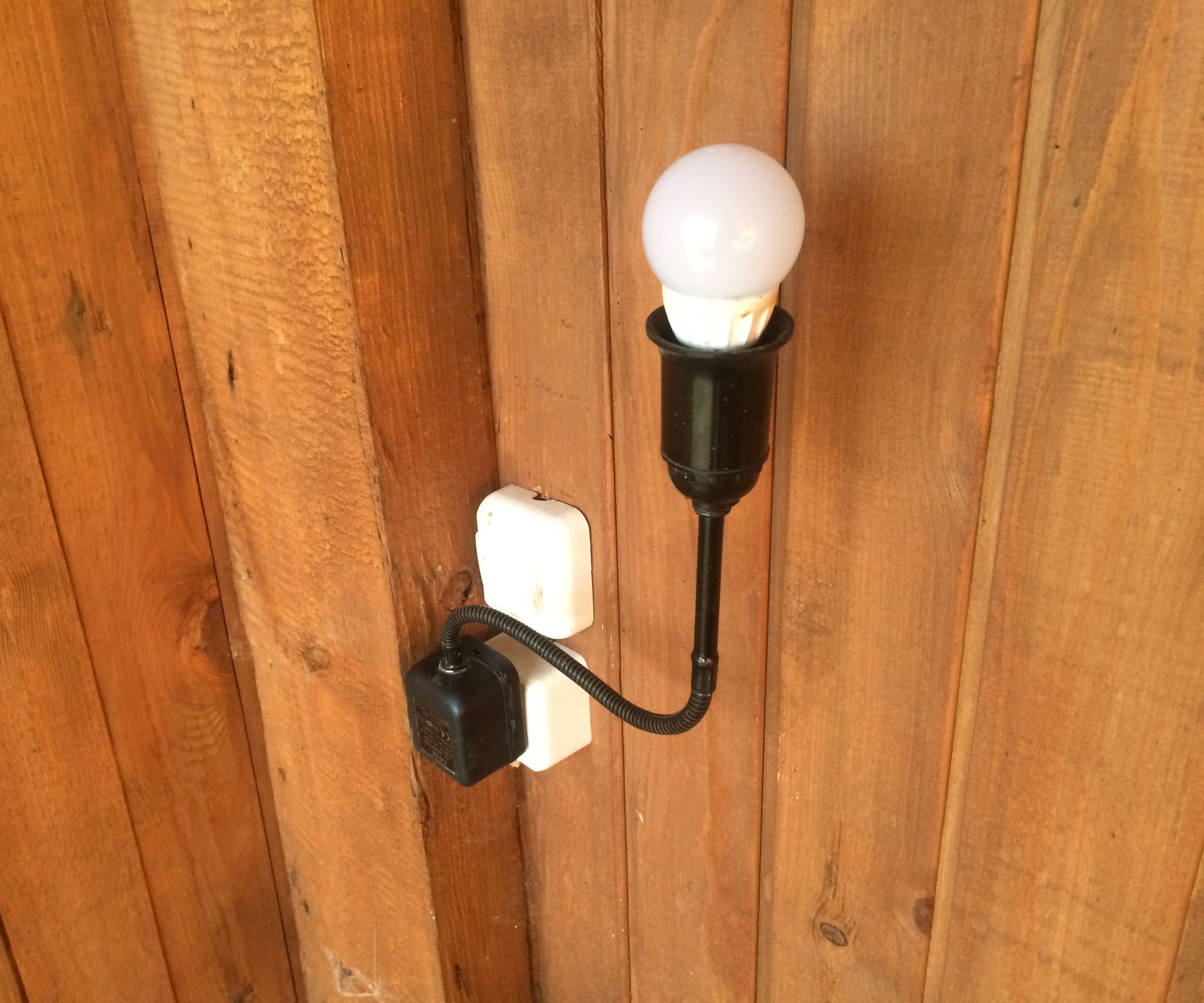 Flexible Extension Holder Lamp Bulb E27