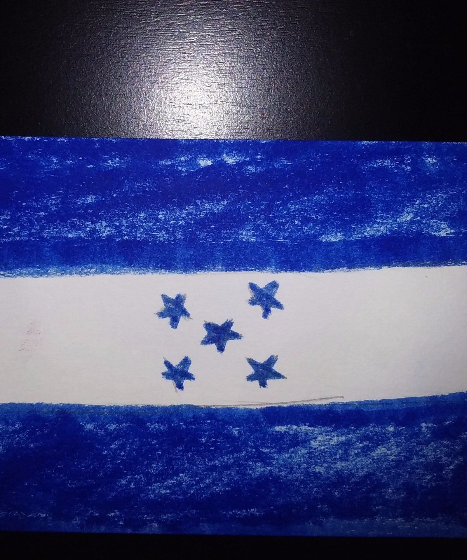 DIY Flag Art: Hondurus 