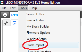 Install Colour Sensor RGB Block