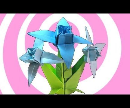 Origami Edelweiss Flower + Stem