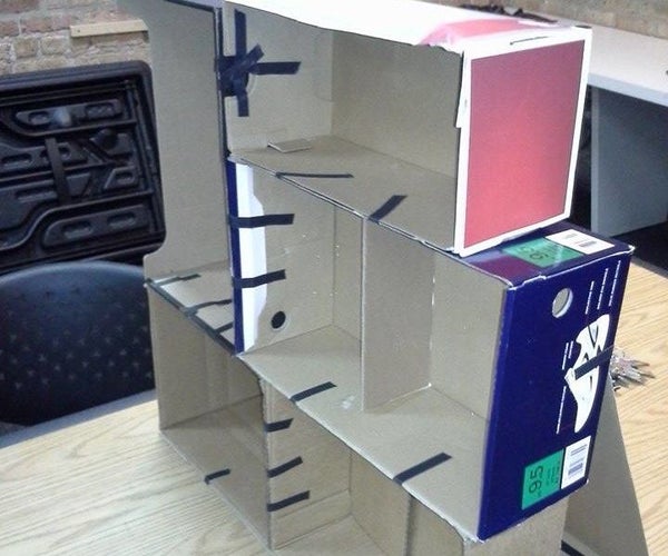Shoebox Shelf (Cardboard)