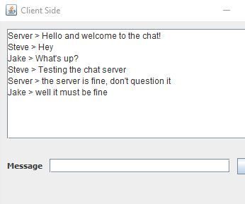 Creating a Chat Server Using Java