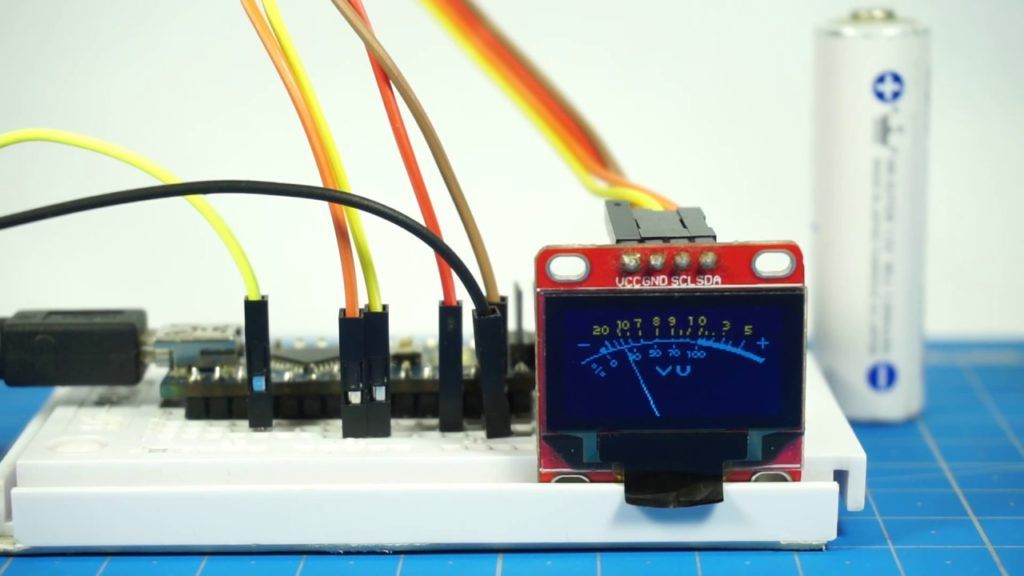 Uv Rays Arduino Sample Prototype Digital UV-meter, With OLED Display. Arduino Project for Beginners : 4 ...