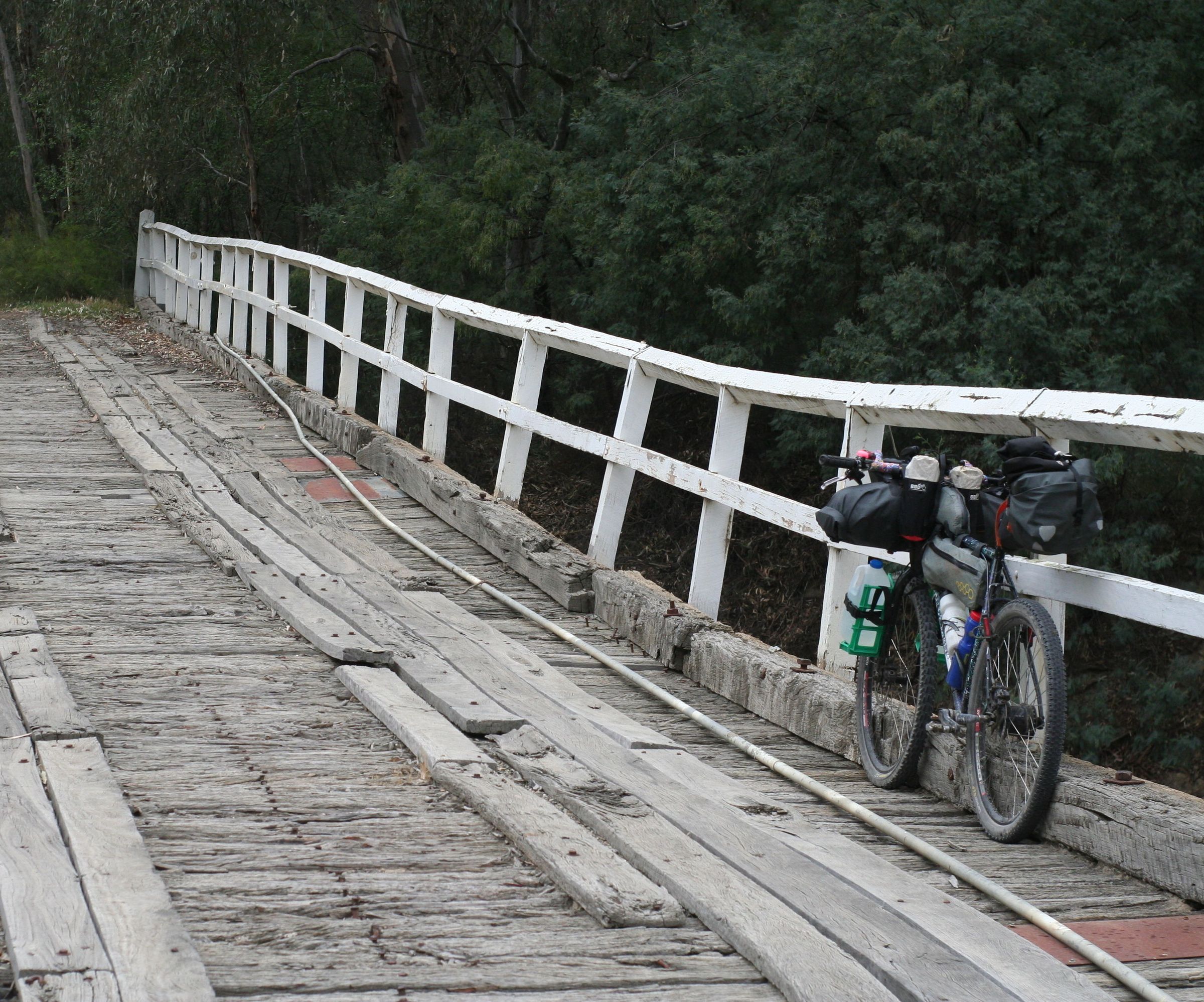 Milk Crate Bikepacking Cage for Cycle Touring