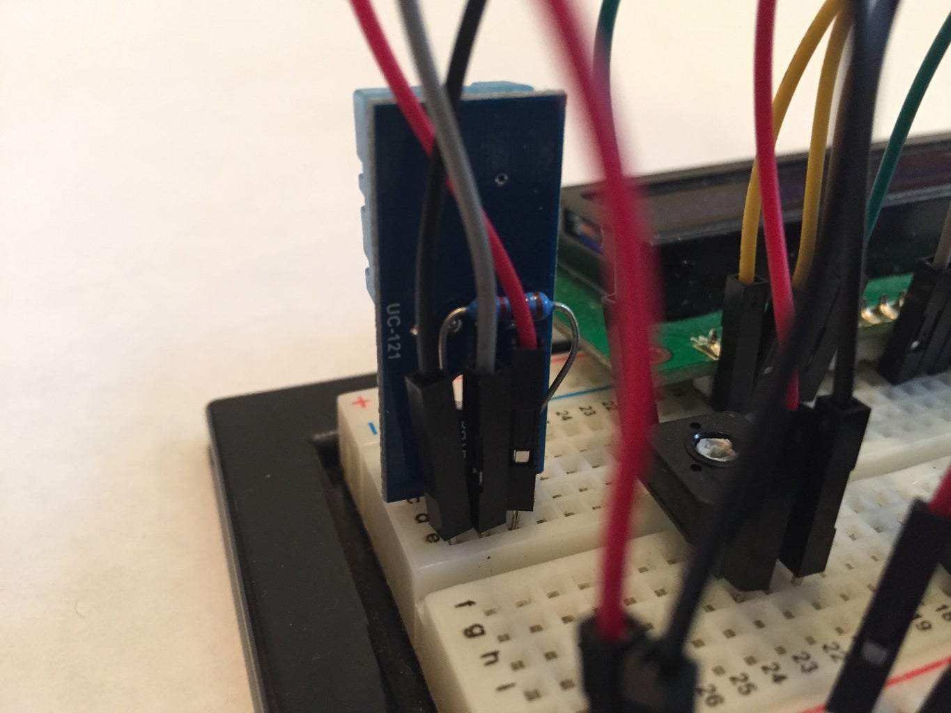 Portable Arduino Uno Temperature and Humidity Sensor With LCD Screen ...