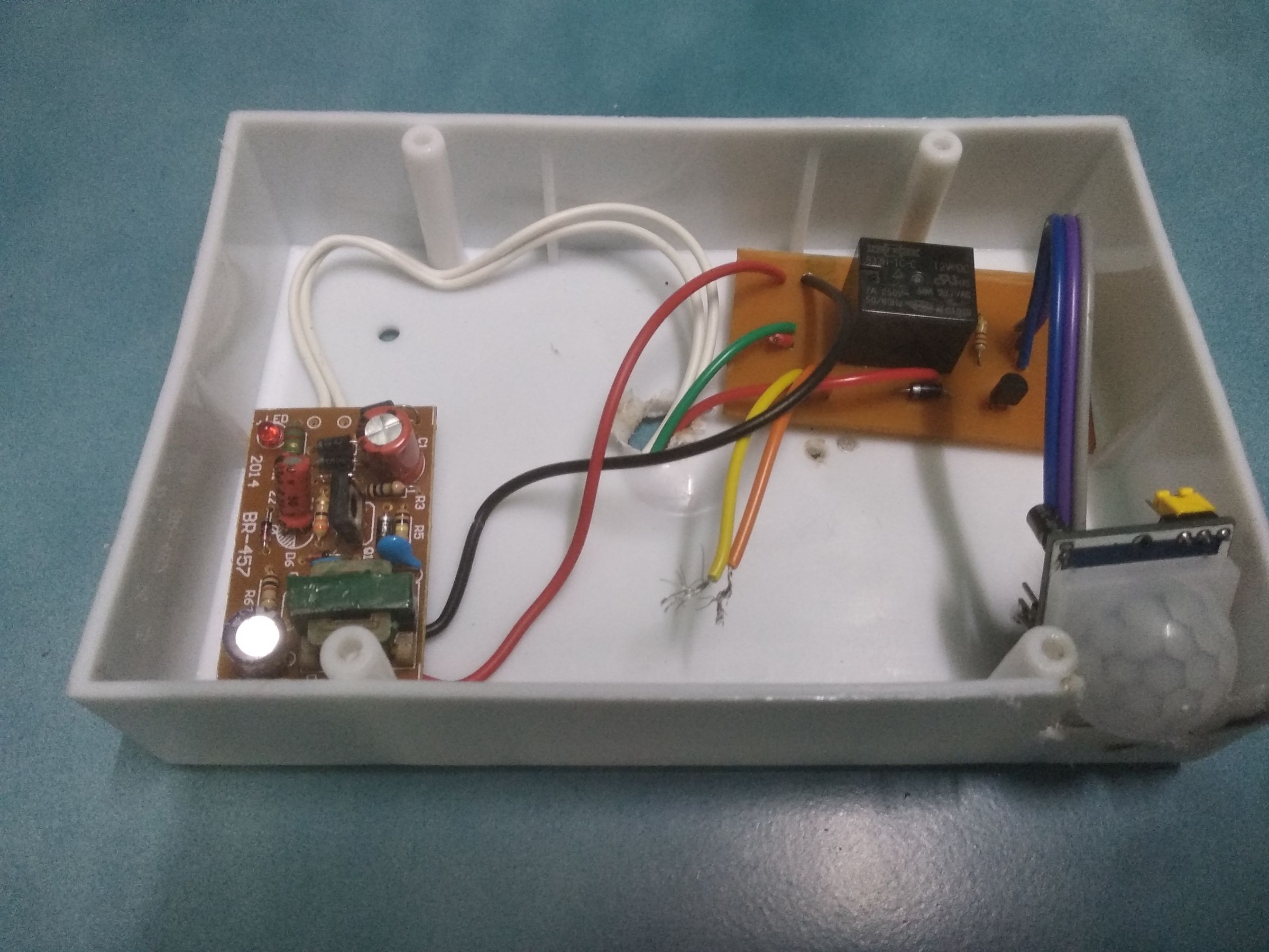 AUTOMATION USING PIR SENSOR 5 Steps Instructables