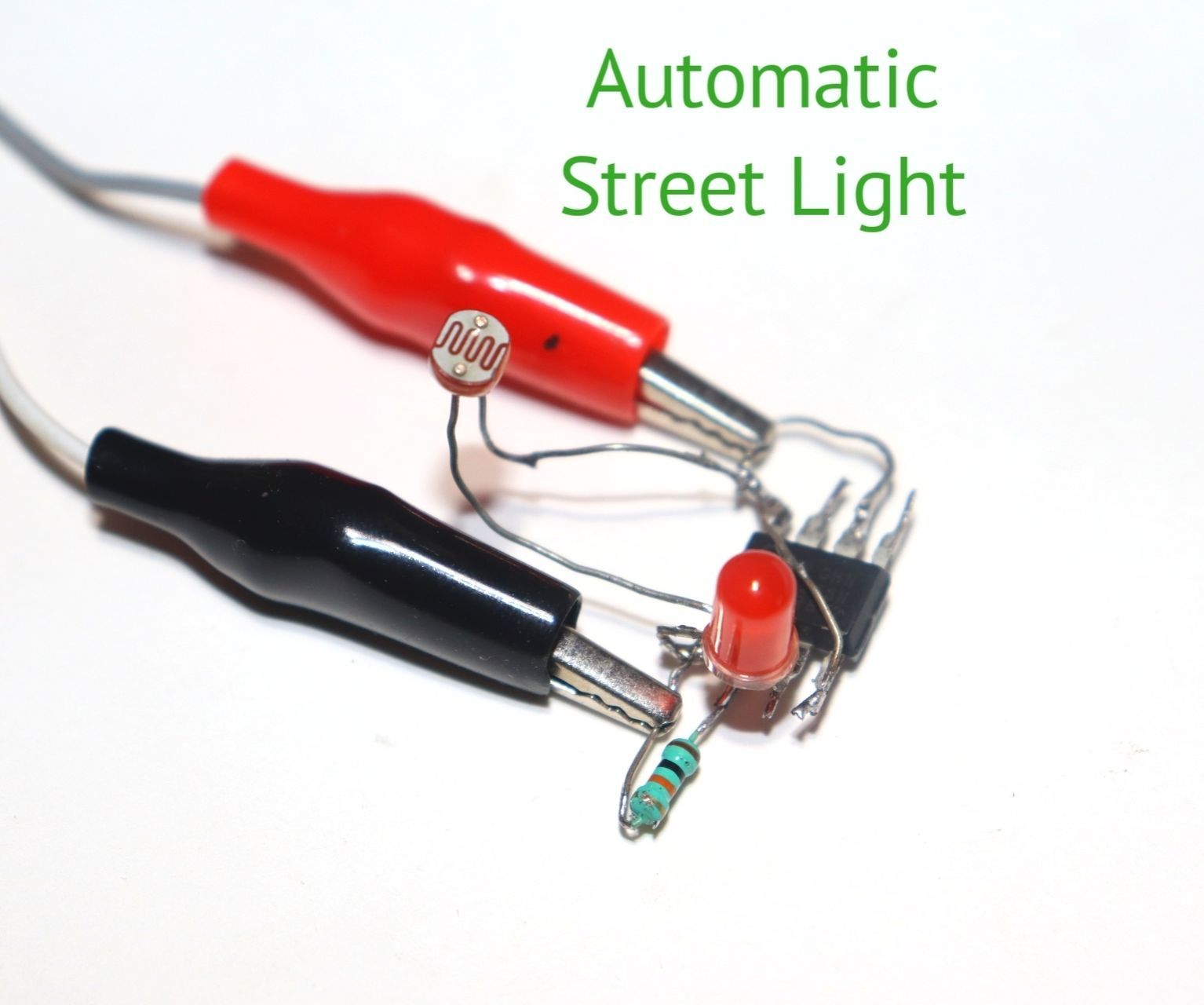 How to Make Automatic Street Light Using LM555 IC