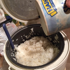 Season the White Rice