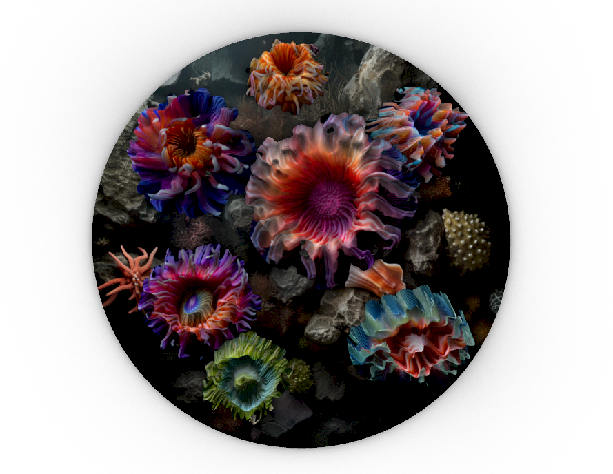 Ocean Beauty: 3D Printing Sea Anemone Decor for Versatile