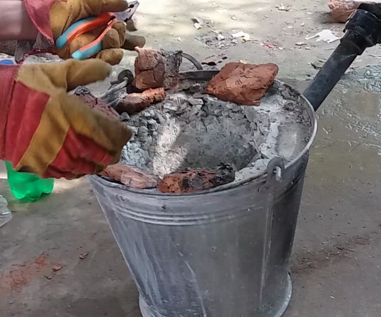 Making and Baking Bricks at HOME