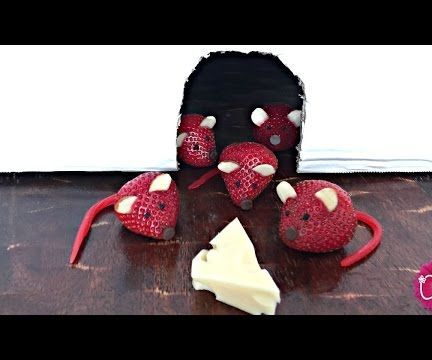Strawberry Mice - Fun Party Snack!