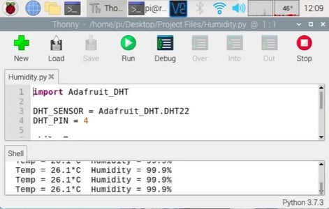 DIY Raspberry Pi Temperature and Humidity Sensor : 3 Steps - Instructables