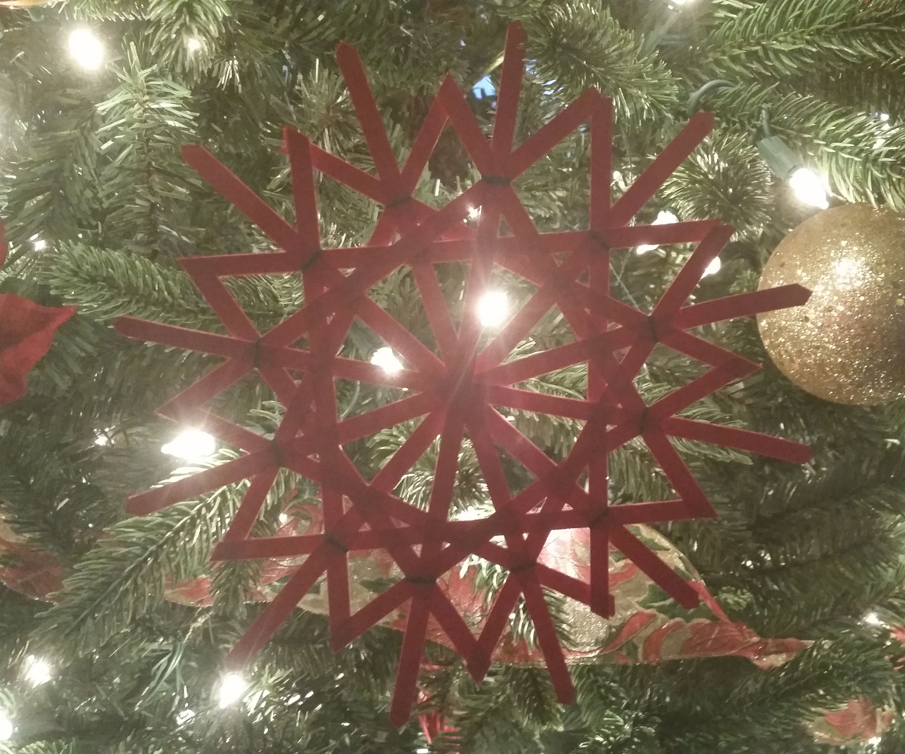 Paper Star Ornament