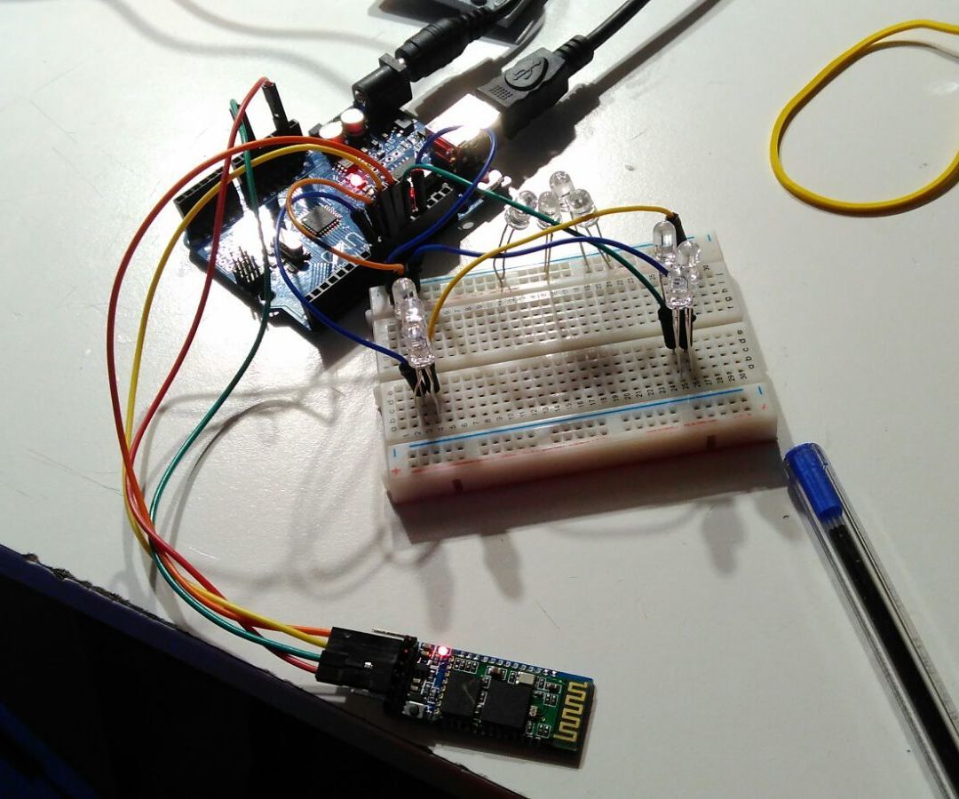 Bluetooth Bicycle Light System