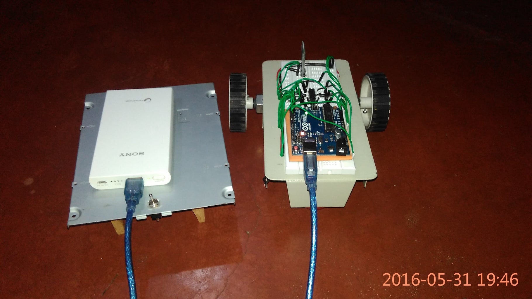 Arduino & Bluetooth Controlled Robot Car. Circuit Diagram