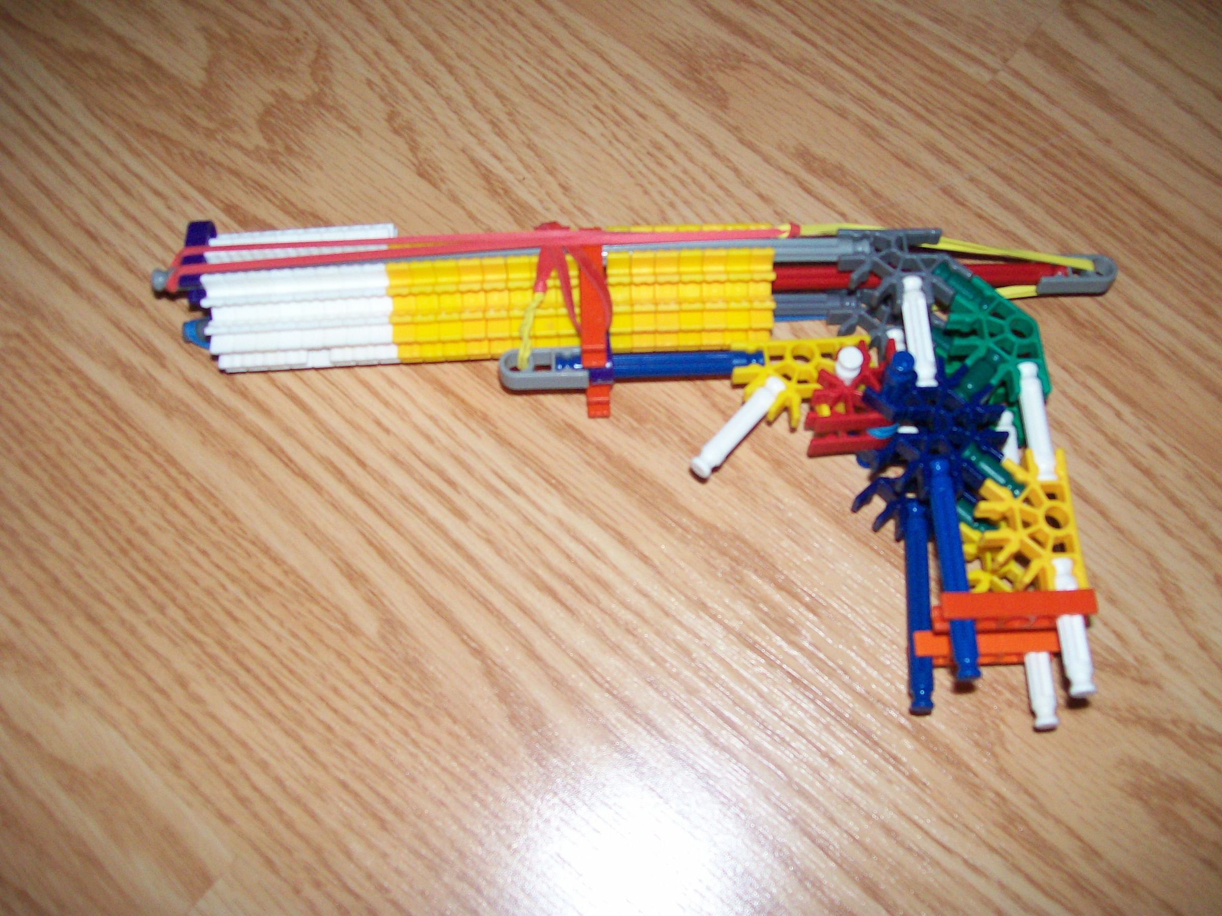 How to Make a Knex Pistol. AMAZING!!