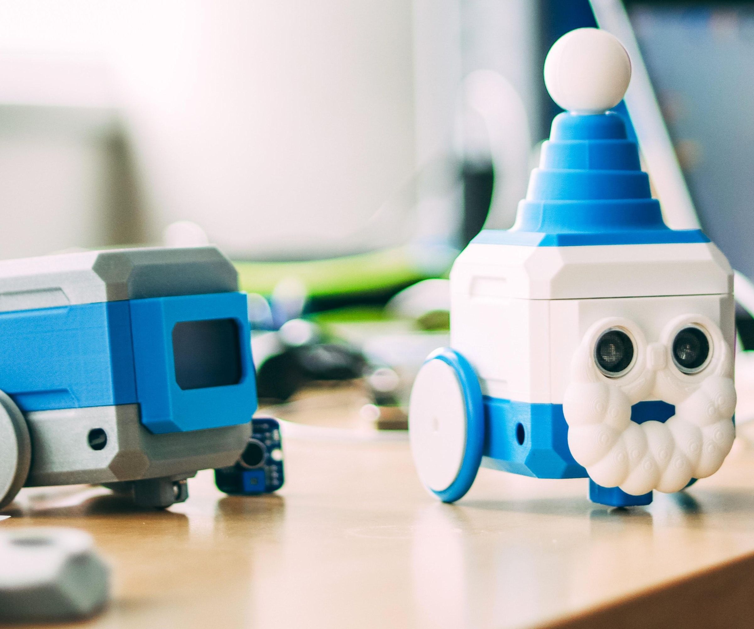 3D Printable and Programmable Santa Claus Otto Robot for Children