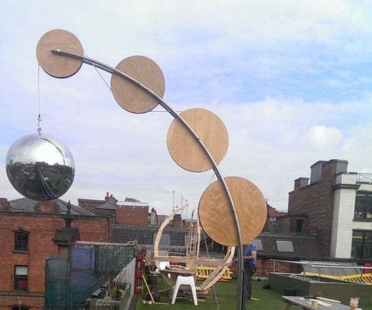 360 Degree Looking Crane 