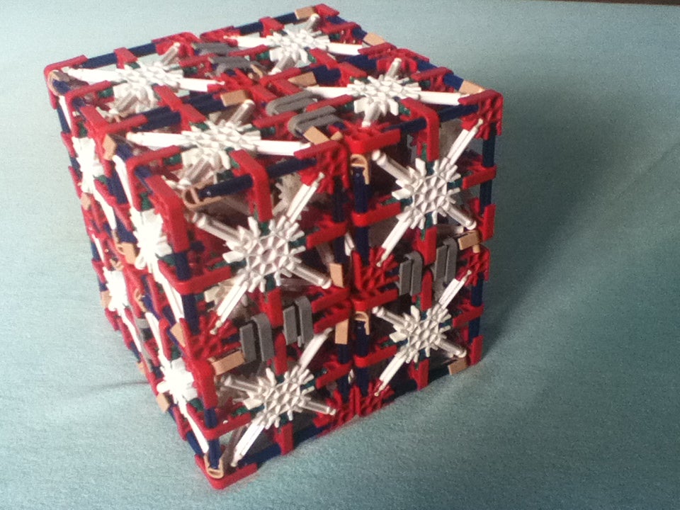 Knex Endless Folding Cube Instructions 3 Steps Instructables