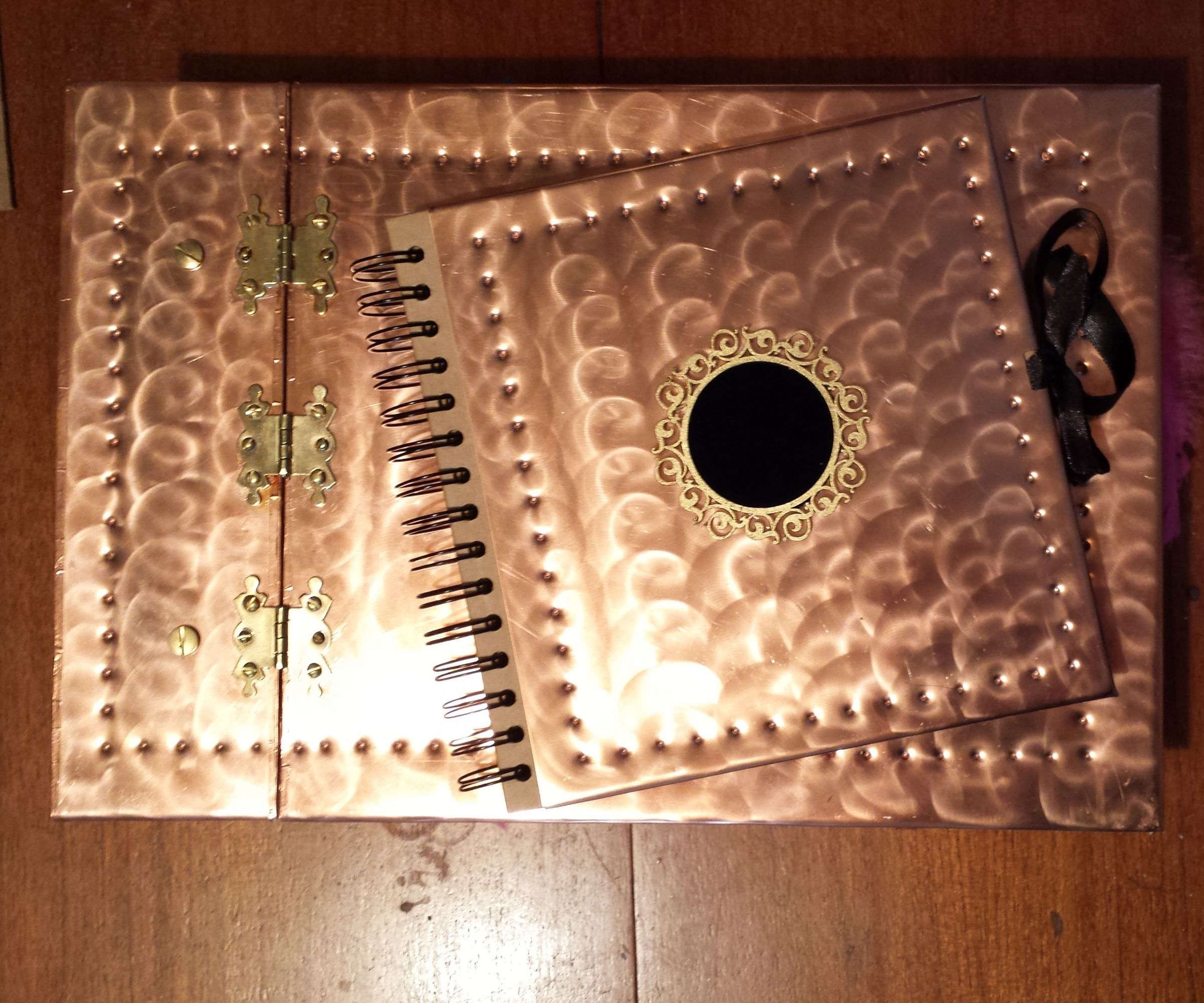 Copper Guest Book & Photo Album