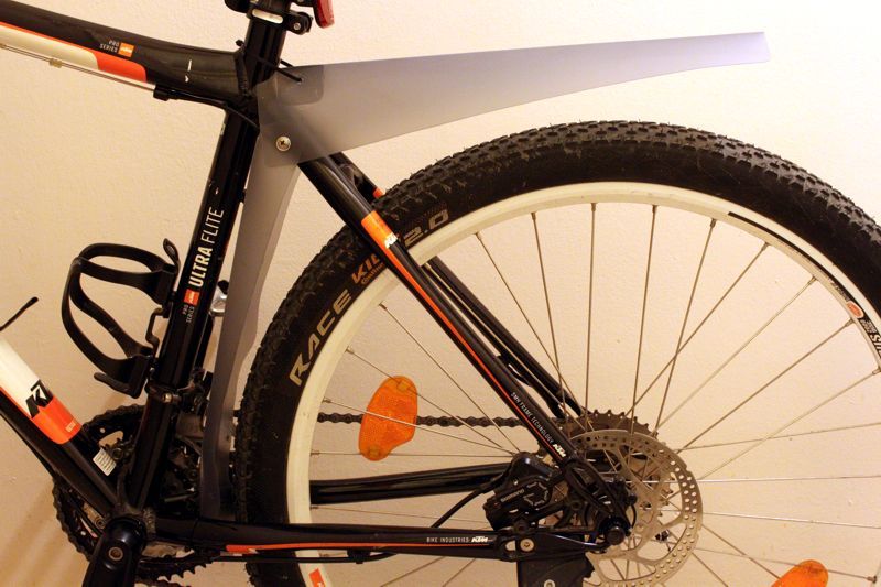 D.I.Y Rear Bicycle Fenders