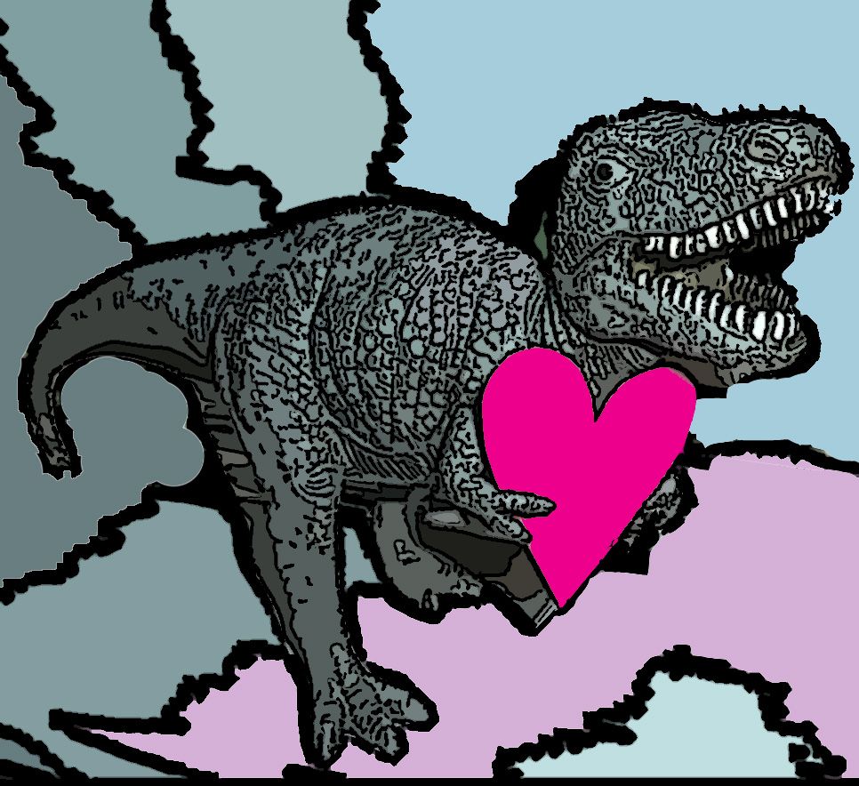 The "I Rawr-ve You" Card