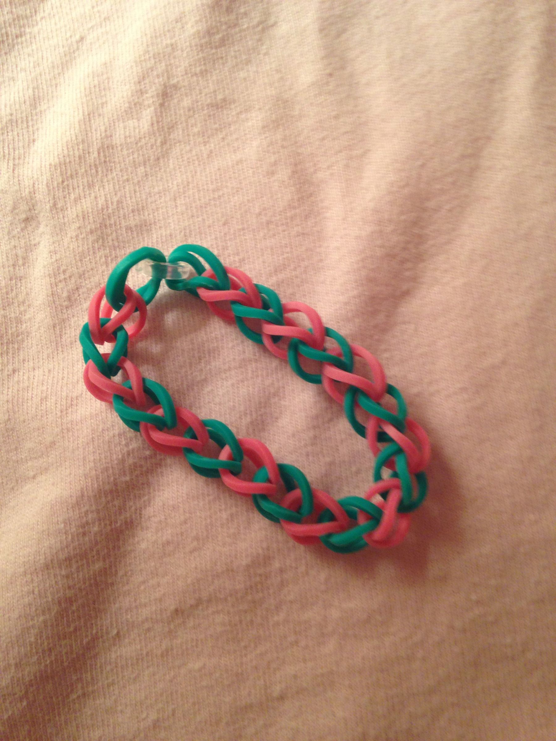 Simple Rubber Band Braclet