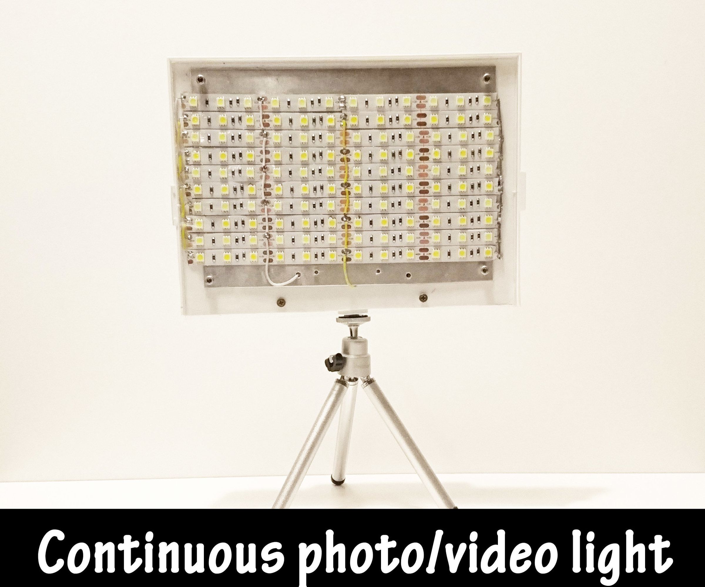 Warm/Cold Adjustable Continuous Lighting