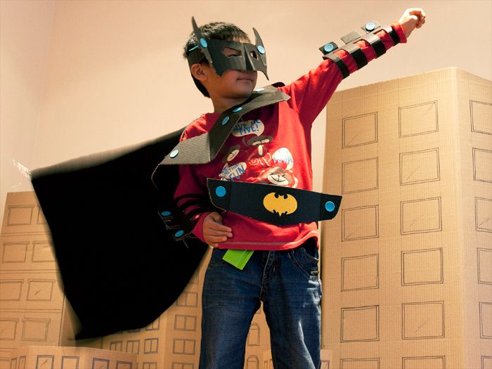 Makedo Batman Costume